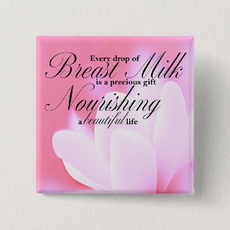 Bóton Quadrado 5.08cm Nourando Cota de Aleitamento