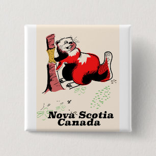 Bóton Quadrado 5.08cm Nova Escócia canada