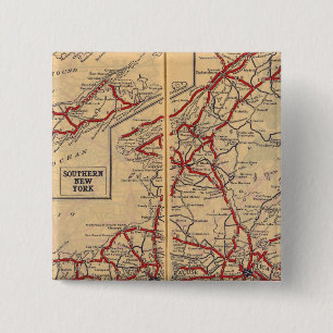 Bóton Quadrado 5.08cm Nova Iorque 28