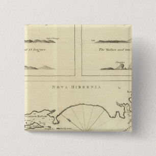 Bóton Quadrado 5.08cm Nova Irlanda