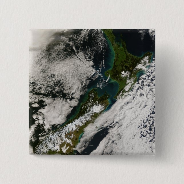 Bóton Quadrado 5.08cm Nova Zelândia 3 (Frente)