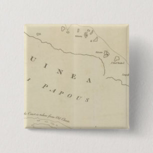 Bóton Quadrado 5.08cm Novas descobertas na Grã-Bretanha