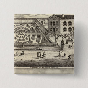 Bóton Quadrado 5.08cm Novo Rio Vista, Academia