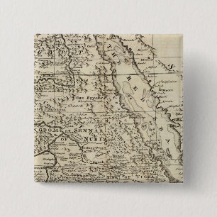 Bóton Quadrado 5.08cm Nubia e Abissinia, África