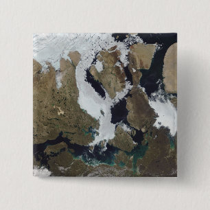 Bóton Quadrado 5.08cm Nunavut, Canadá