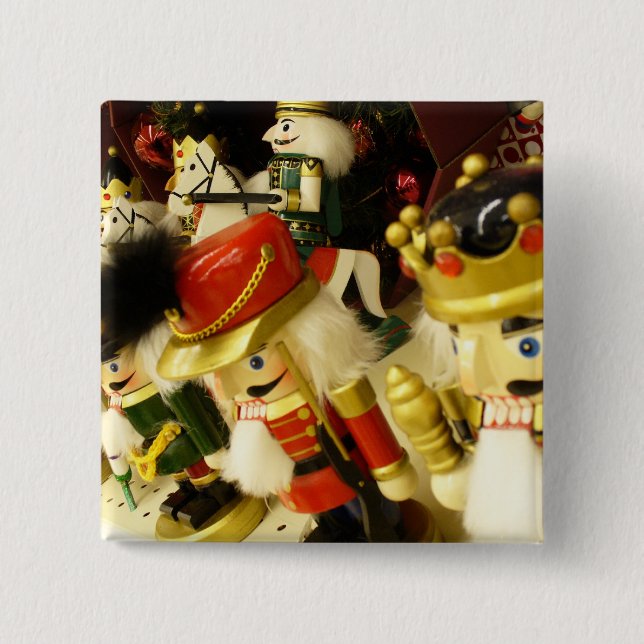 Bóton Quadrado 5.08cm Nutcrackers 4 (Frente)