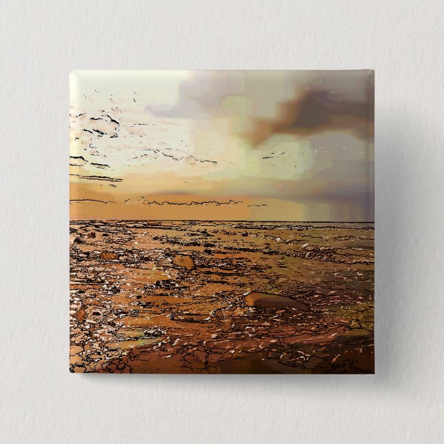 BÓTON QUADRADO 5.08CM NUVENS DE ARMAZENAMENTO (Frente)