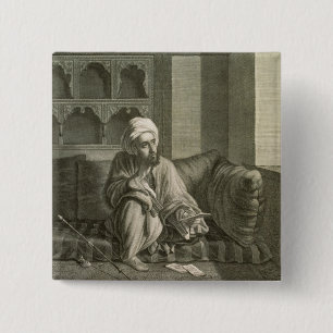 Bóton Quadrado 5.08cm O astrónomo, dos trajes do volume II e do Portra