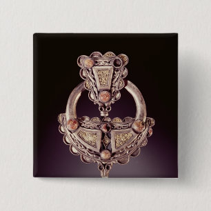 Bóton Quadrado 5.08cm O broche de Roscrea, de Roscrea