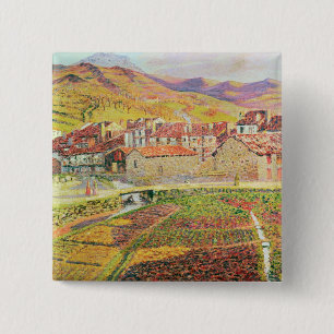 Bóton Quadrado 5.08cm O campo
