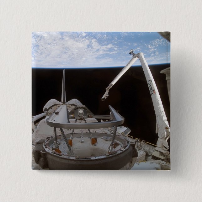 Bóton Quadrado 5.08cm O compartimento de carga 2 da Detecção de Shuttle  (Frente)