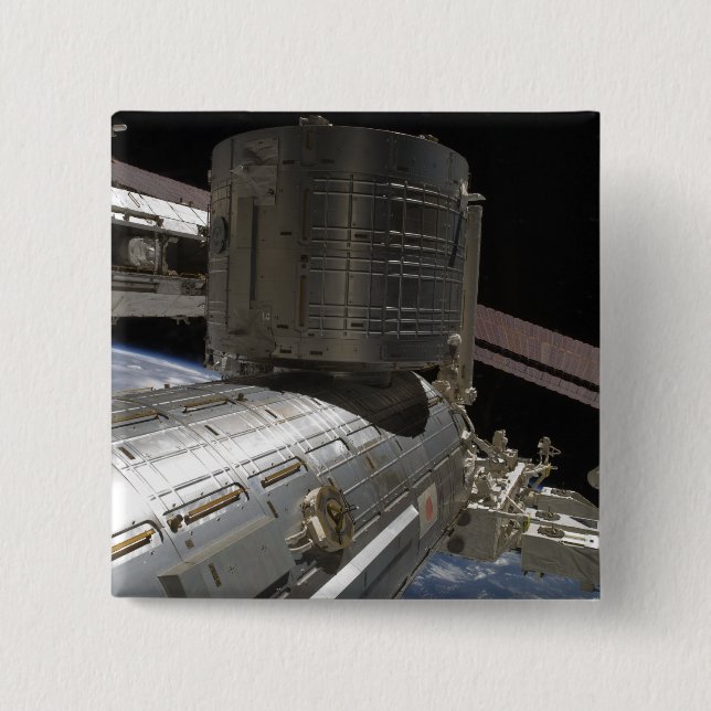 Bóton Quadrado 5.08cm O complexo japonês Kibo (Frente)