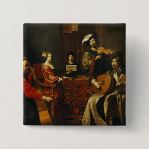 Bóton Quadrado 5.08cm O concerto