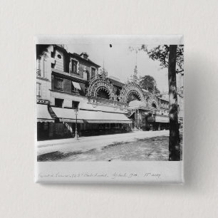 Bóton Quadrado 5.08cm O concerto de Trianon em Paris