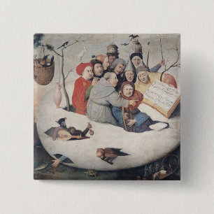 Bóton Quadrado 5.08cm O concerto no ovo