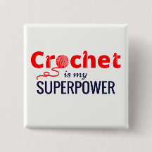 O Crochet é minha superpotência no vermelho