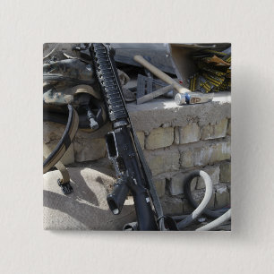 Bóton Quadrado 5.08cm O equipamento de um Marinho