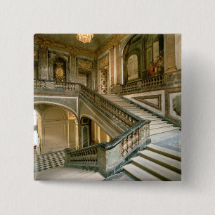 Bóton Quadrado 5.08cm O Escalier de la Reine (a escadaria da rainha)