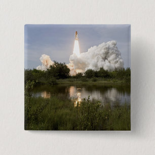 Bóton Quadrado 5.08cm O esforço do vaivém espacial tira 7