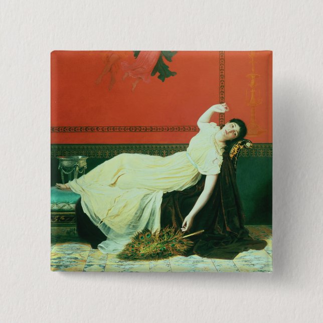 Bóton Quadrado 5.08cm O estúdio (Frente)