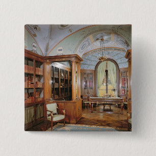 Bóton Quadrado 5.08cm O estudo de Napoleon Bonaparte, c.1800