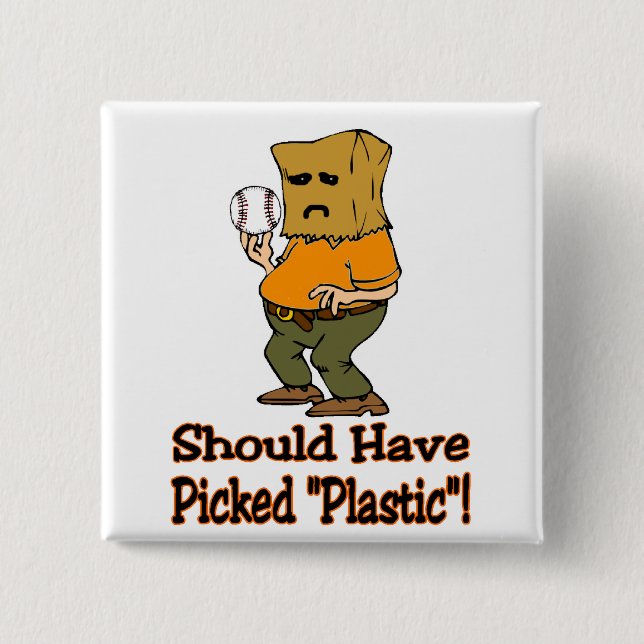 Bóton Quadrado 5.08cm O fã (Frente)