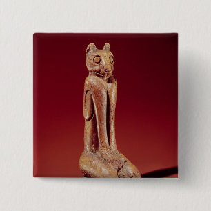 Bóton Quadrado 5.08cm O gato chave de Marco, de Florida