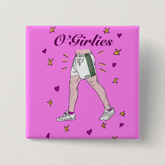 Bóton Quadrado 5.08cm O’Girlies Crachá