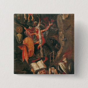 Bóton Quadrado 5.08cm O inferno