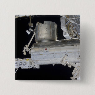 Bóton Quadrado 5.08cm O laboratório japonês 2 de Kibo do módulo da