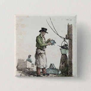 Bóton Quadrado 5.08cm O Lamplighter