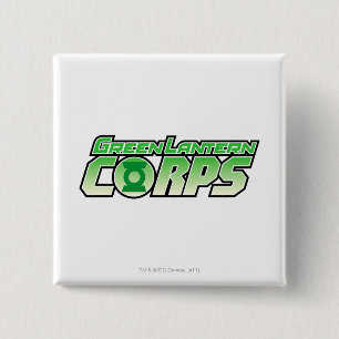Bóton Quadrado 5.08cm O logotipo 2 do corpo da lanterna de Gren
