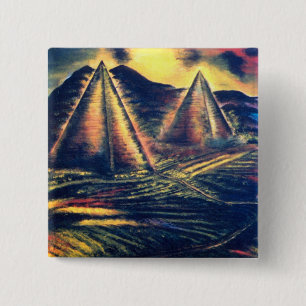 Bóton Quadrado 5.08cm O Lugar De Descanso