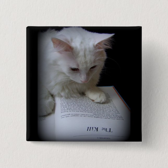 Bóton Quadrado 5.08cm O matar (Frente)