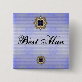 Bóton Quadrado 5.08cm O melhor homem