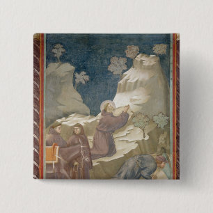 Bóton Quadrado 5.08cm O milagre do primavera, 1297-99