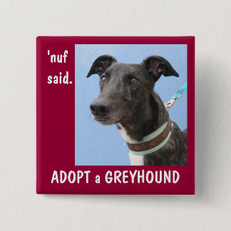 Bóton Quadrado 5.08cm 'o nuf disse