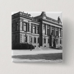 Bóton Quadrado 5.08cm O palácio da delegação regional