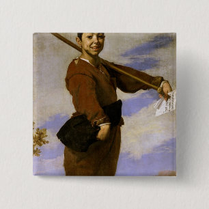 Bóton Quadrado 5.08cm O pé de clube, 1642