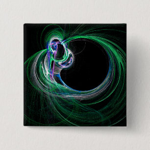 Bóton Quadrado 5.08cm O Pin do curandeiro