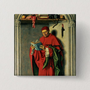 Bóton Quadrado 5.08cm O profeta Jeremiah, 1443-45