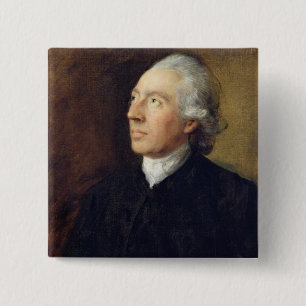 Bóton Quadrado 5.08cm O Rev. Humphrey Gainsborough, c.1770-4 (óleo em c