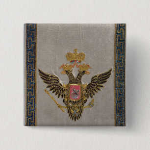 Bóton Quadrado 5.08cm O russo Family imperial