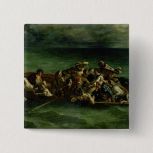 Bóton Quadrado 5.08cm O Shipwreck de Don Juan, 1840