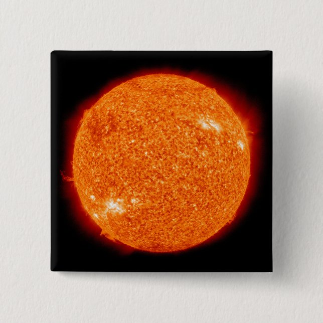Bóton Quadrado 5.08cm O Sol (Frente)
