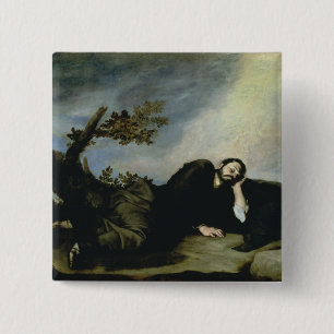 Bóton Quadrado 5.08cm O sonho de Jacob, 1639