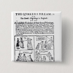 Bóton Quadrado 5.08cm O sonho dos quacres