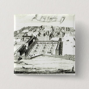 Bóton Quadrado 5.08cm O templo