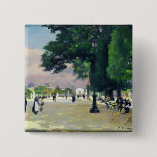 Bóton Quadrado 5.08cm O Tuileries