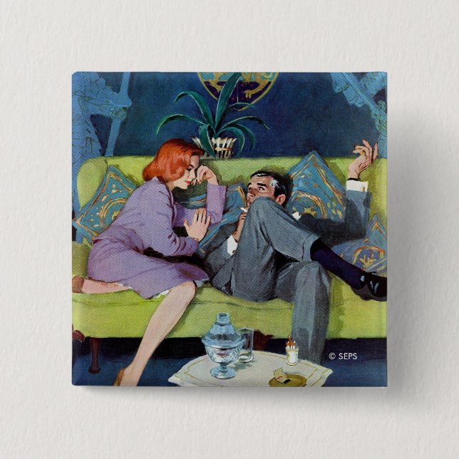 Bóton Quadrado 5.08cm O último ataque do Monte Negro (Frente)